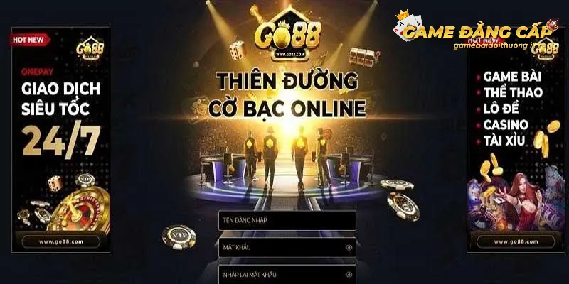 Go88 là cổng game đổi thưởng hợp pháp tại Việt Nam